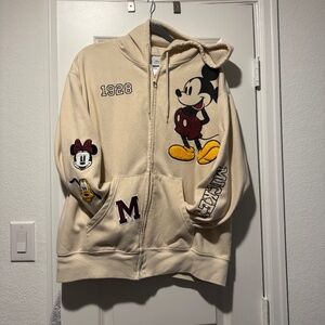Mickey zip up